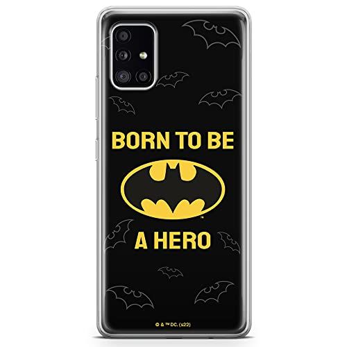 ERT GROUP mobiel telefoonhoesje voor Samsung A51 origineel en officieel erkend DC patroon Batman 058 optimaal aangepast aan de vorm van de mobiele telefoon, hoesje is gemaakt van TPU