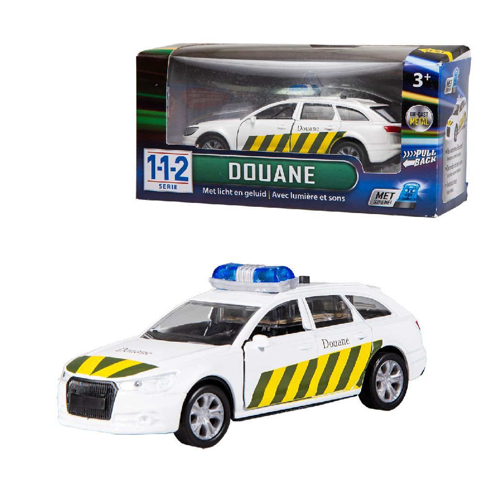 City Douane Auto 1:43 + Licht/Geluid