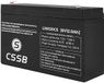CSSB LX6120 - Accu gel batterij - oplaadbaar 6V 12 Ah
