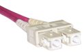 LINK LKSCSC4501 InfiniBand en Glasvezelkabel 1 m SC SC/UPC Paars