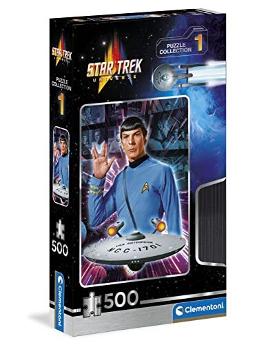 Clementoni - Star Trek Trek-500 stukjes voor volwassenen, beroemde films, Made in Italy, meerkleurig, 35140