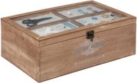 ATMOSPHERA CREATEUR D'INTERIEUR Naaidoos Hout 30 cm Marron