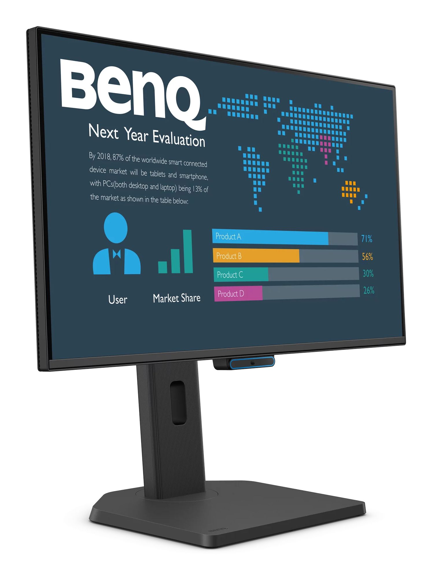 BenQ BL2490TC computer monitor 60,5 cm (23.8") 1920 x 1080 Pixels Full HD LCD Zwart