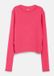 s.Oliver Kort mesh-shirt met lichte plooien roze