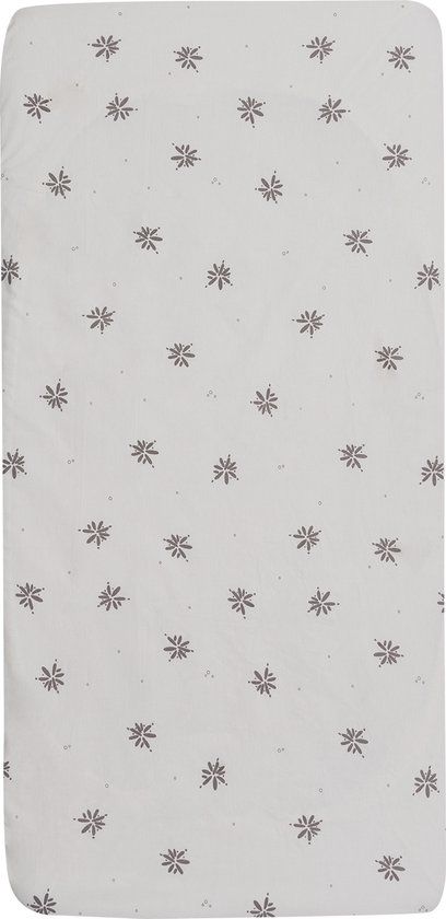 Witlof for kids Hoeslaken 40 x 80cm Little Charm Katoen Off-white