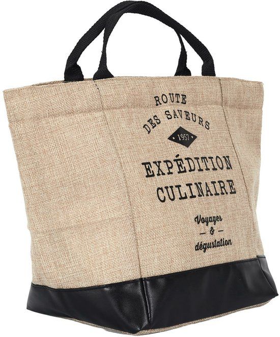 Cook Concept Koeltas Jute - 6 liter - Beige