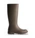 Hunter Downpour Tall Bottes de pluie unisexes Caoutchouc Brun Imperméable
