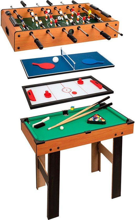 Color Baby Multi-spel tafel 4-in-1 87 x 73 x 43 cm