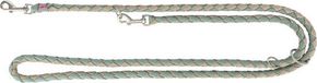 Trixie Hondenriem Cavo Verstelbaar Saliegroen/Zand 200x1,8 cm
