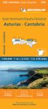 Asturias, Michelin Asturias Cantabria - Michelin Regional Map 572