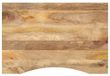 Merkloos Massief Houten Bureaublad 100 x 50 cm van Mangohout