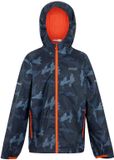 Regatta Printed Lever II Jacket Navy / Tangerine Tango
