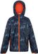 Regatta Printed Lever II Jacket Navy / Tangerine Tango