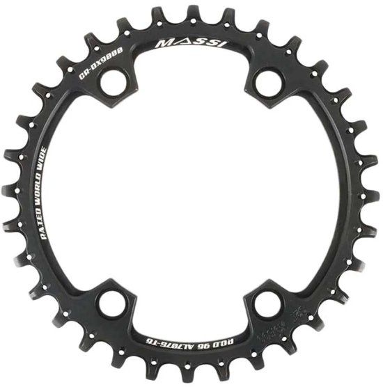 Massi Narrow Wide Shimano Kettingblad Zwart 32t