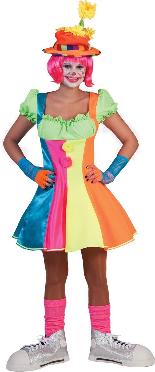 Funny Fashion Sexy Clown jurkje - Dames - Maat 44/46