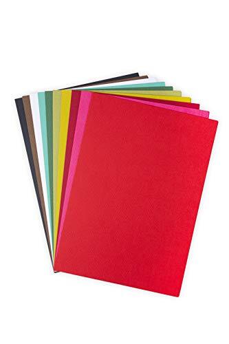 Sizzix 663783 Surfacez Kartons, feestelijke kleuren, Cardstock, meerkleurig, One Size, 60 stuks