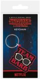 Pyramid Stranger Things Team Barb Rubber Keychain