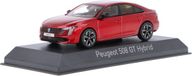 Geen automerk Norev Peugeot 508 GT Hybrid Modelauto 1:43 Elixir Red 475831