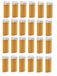 LEOFLA 24 x vetoplosbare wax roller voor ontharing, roll-on honing smaak