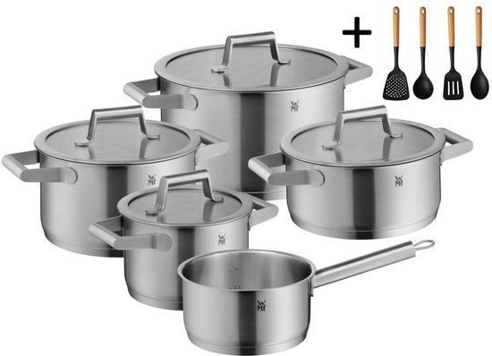 WMF Pannenset Comfort Line 5-Delig Inclusief GRATIS Cookinglife Kookgerei set