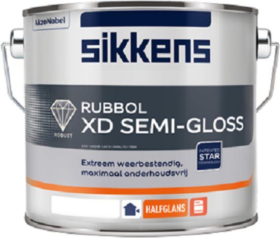 Sikkens Rubbol XD HG Wit 2,5 ltr.