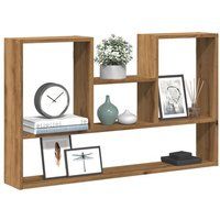 vidaXL Étagère murale chêne artisanal 99x15x60 cm bois d'ingénierie