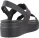 Crocs Brooklyn Woven Upper LW Sandalen Dames Zwart
