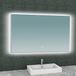 Wiesbaden Soul Miroir de salle de bain avec LED - Dimmable - Chauffage de miroir - Rectangulaire - 120x80cm