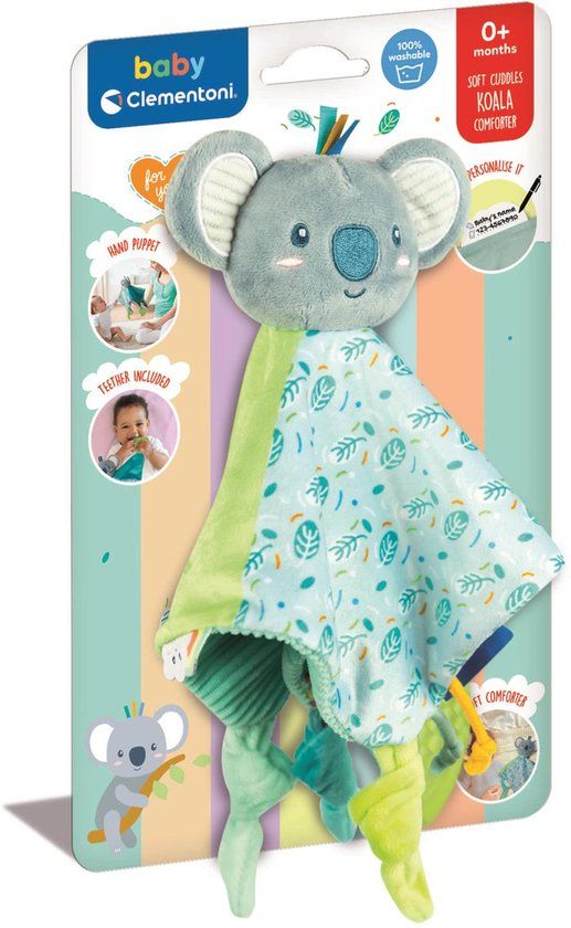 Clementoni Knuffeldoekje Koala Soft Cuddles