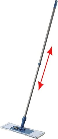 Starbright Vloerwisapparaat Met Telescoopsteel Blauw/ Zilver 130 Cm