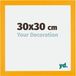 Your Decoration Cadre photo 30x30 cm MDF Jaune Mura