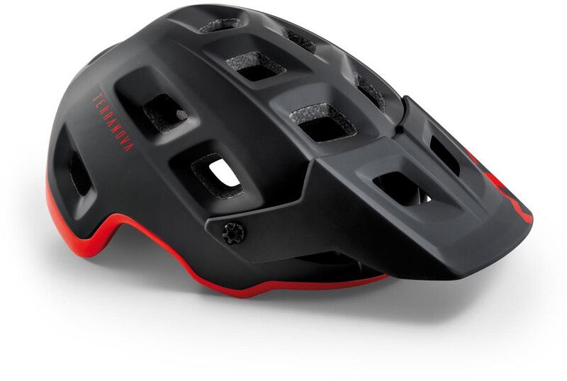 MET Terranova Helm - black/red - 2020
