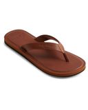 Quiksilver Molokai Nubuck II Heren Slippers - Tan - Maat 42