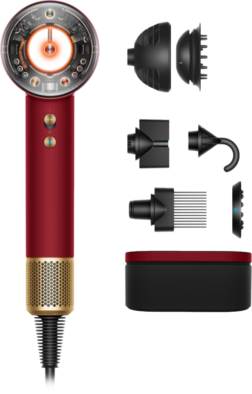 Dyson Supersonic Nural - Red Velvet/Goud
