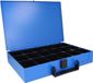 Merk is onbekend Assortimentsdoos sorteerdoos 18 vakken van plaatstaal blauw/zwart