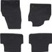 vidaXL - Rubber Floor Mats - 4 Pieces - Suitable for Škoda FABIA 2021-