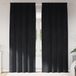 vidaXL Rideaux 2 pièces Noir 140 x 260 cm Velours