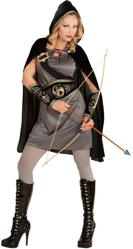 Widmann Flower Of The Forest Boogschutster Vrouw Small Carnaval kostuum Verkleedkleding