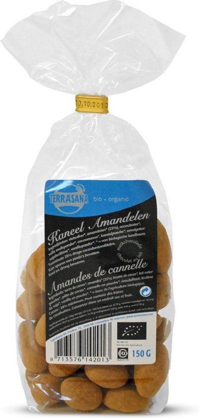 Terrasana Choco-Kaneel-Amandelen 150g
