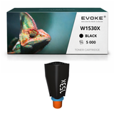 Evoke W1530X 153X Zwart Toner voor HP LaserJet Tank 1020/1500/1504W/2504Dw MFP 1005
