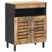 vidaXL - Opbergkasten - Naturel - 60 x 33 x 75 cm - Massief Mango Hout
