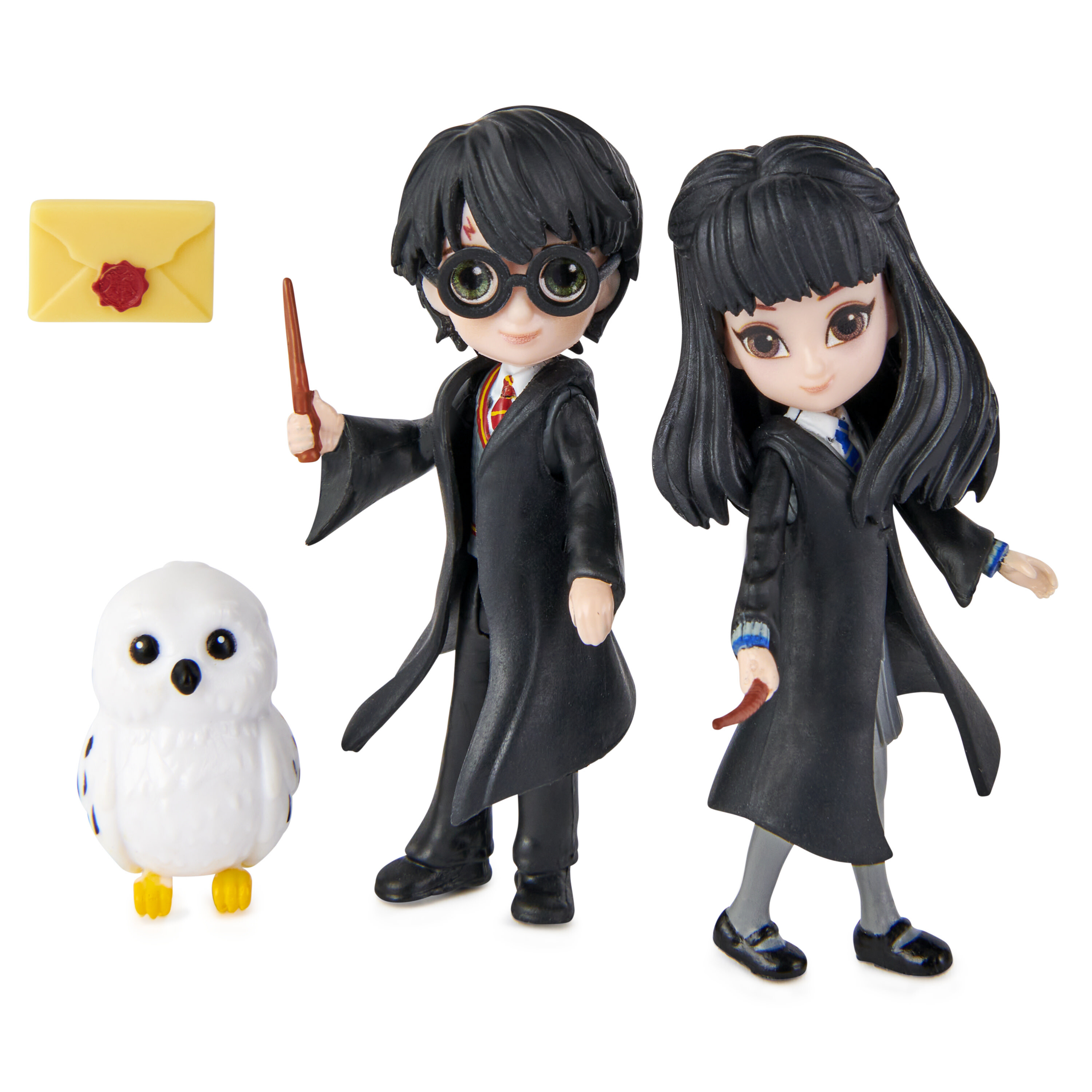 Spin Master Wizarding World Harry Potter Magical Minis - Harry Potter en Cho Chang Vriendschapset - Actiefiguren