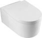 Wiesbaden Arco Wandcloset Diepspoel - Wit - Met Softclose Zitting - 36x55cm