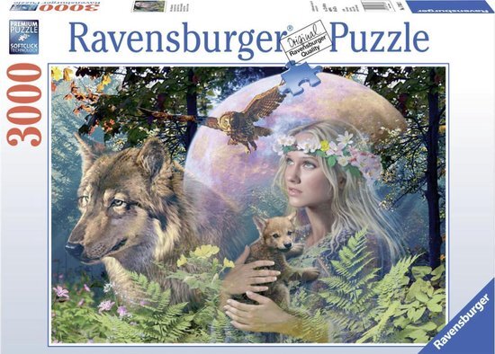 Ravensburger Wolven in de maneschijn