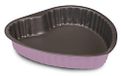 Guardini Hartvorm 25 x 25 cm, staal met antiaanbaklaag, roze, Made in Italy, lijn Bon Ton Ton
