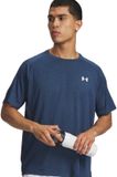 Under Armour UA Tech TextuRood SS-BLU Heren Sportshirt - Wham Blauw - Wit