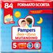 Pampers Sole e Luna Mut Junior kinderluiers maat 5 (12-18 kg), 84 stuks