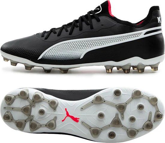 Puma King Ultimate FG/AG - Maat 39 - Voetbalschoenen - Zwart