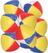 Merkloos Jongleerbal - 10x - Gekleurd - Polyester - D6,5 cm