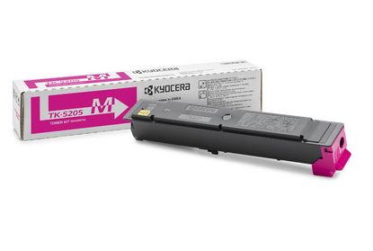 Kyocera TK-5205M Magenta Toner Cartridge - Original - 12000 Pages - TASKalfa 356ci